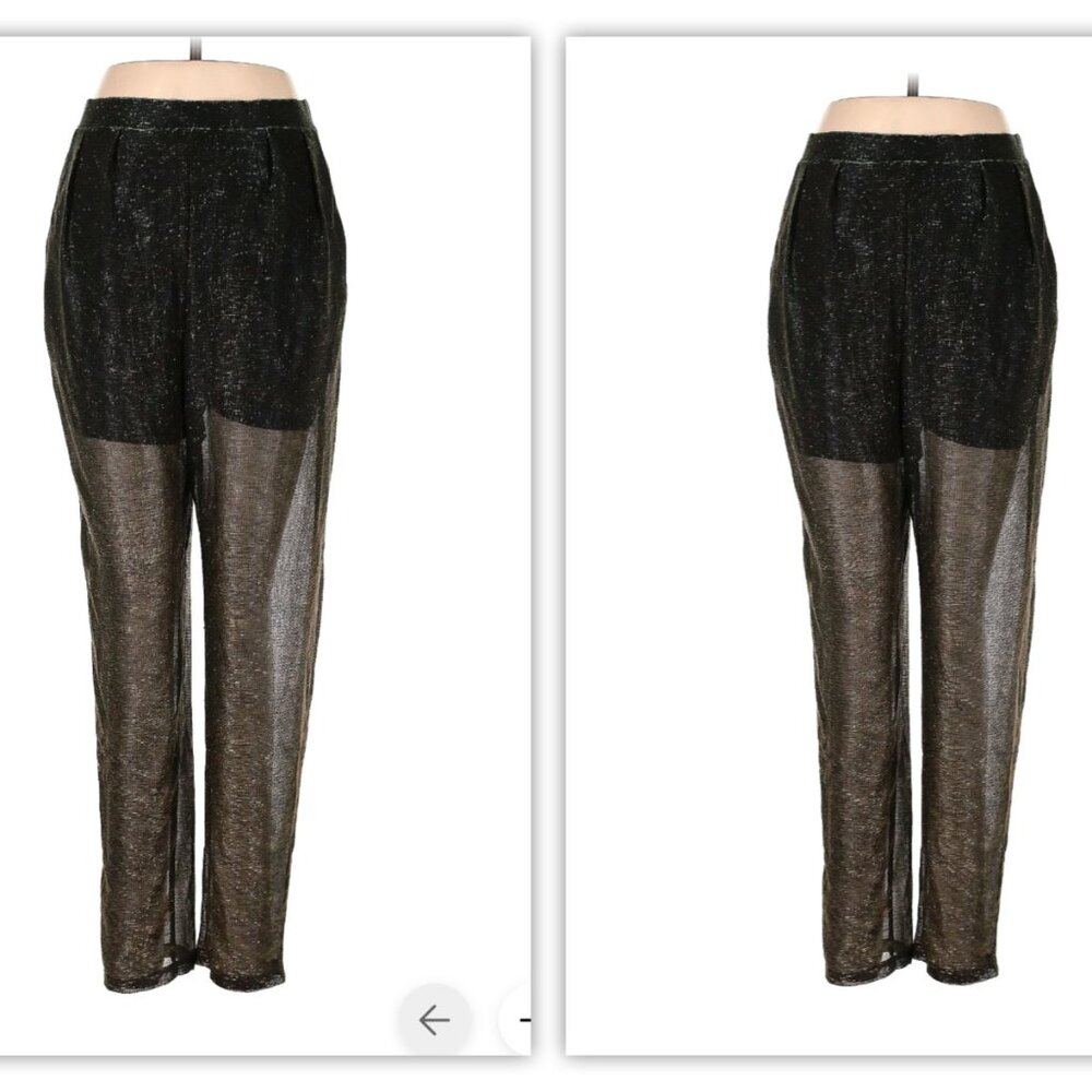 H&M Shimmer See Through Pants